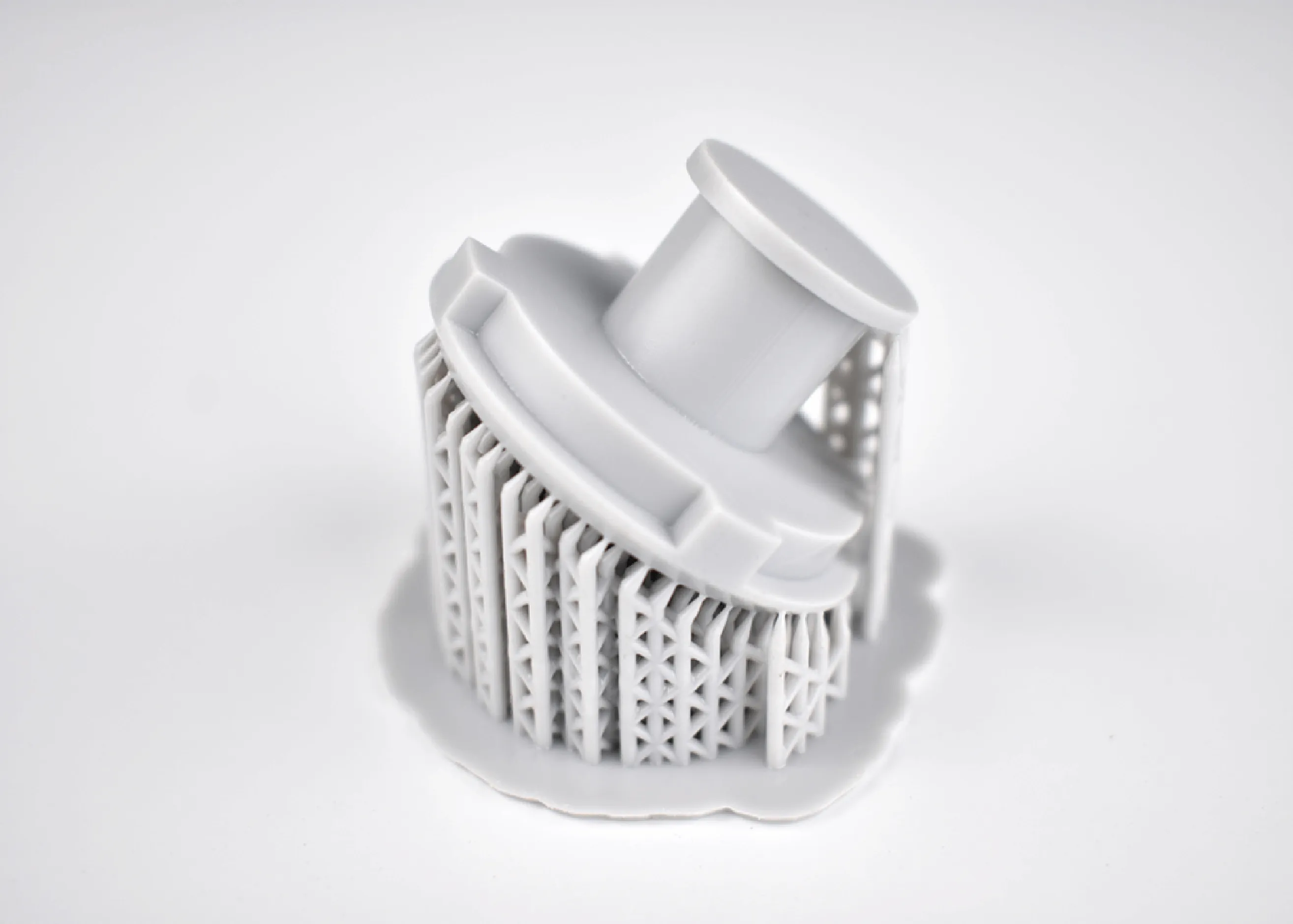unionfab-high-detail-resin-gray-pump-casing